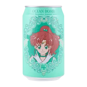 Sailor Moon Sparkling Water Carbonated Cucumber Flavor